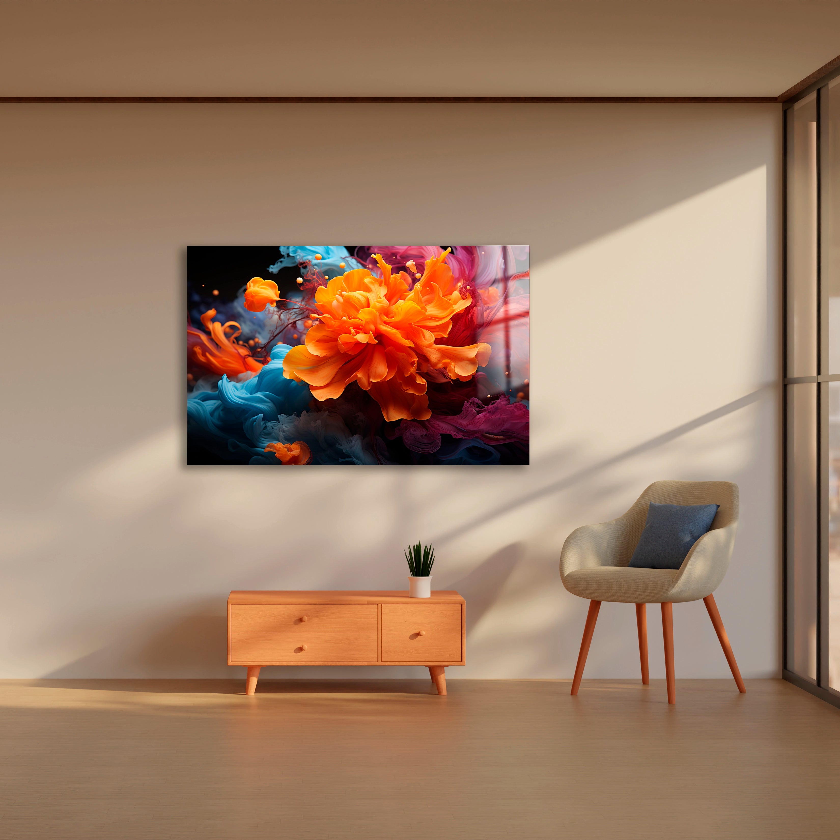 Petals Create Beautiful Underwater Fantasy